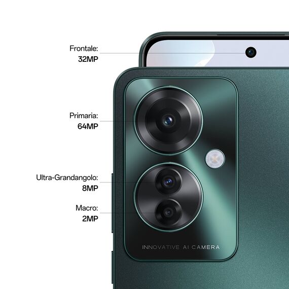 Oppo Reno11F 5G Dual Sim 8GB RAM 256GB Green EU 110010233294