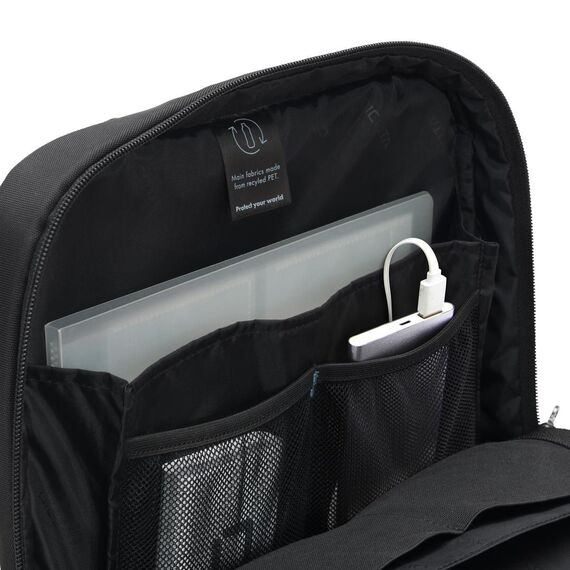 DICOTA Eco Slim PRO / Casual backpack / Black / Cit | D31820-RPET