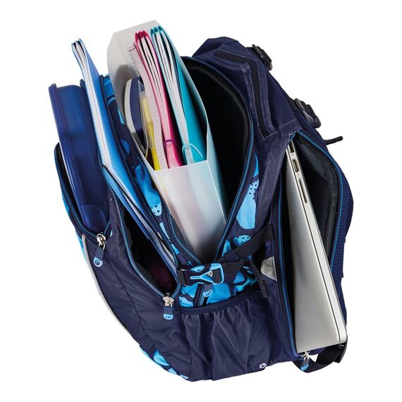 Herlitz Ultimate CamoBlue / School backpack / Blue / P | 50043057