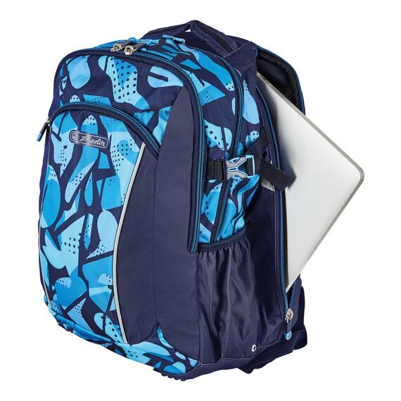 Herlitz Ultimate CamoBlue / School backpack / Blue / P | 50043057