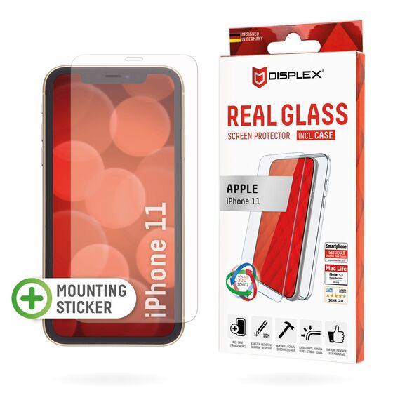 DISPLEX Real Glass - Protective case for mobile phone - w | 01147
