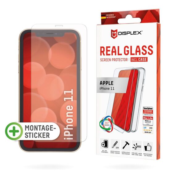 DISPLEX Real Glass - Protective case for mobile phone - w | 01147