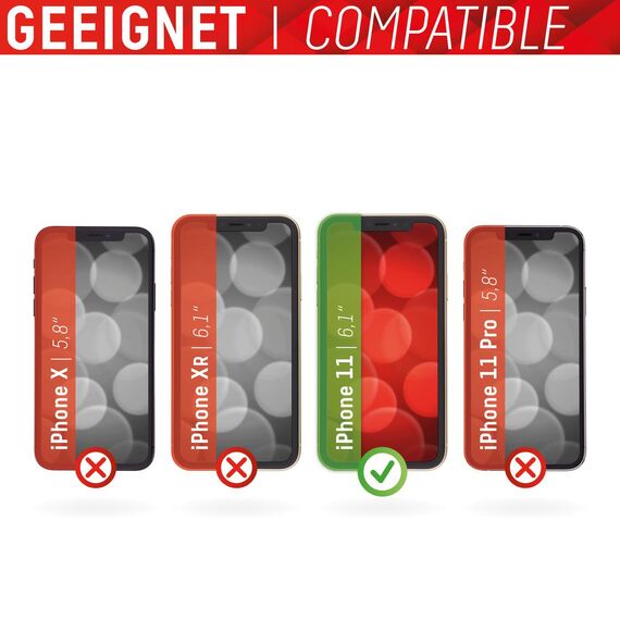 DISPLEX Real Glass - Protective case for mobile phone - w | 01147