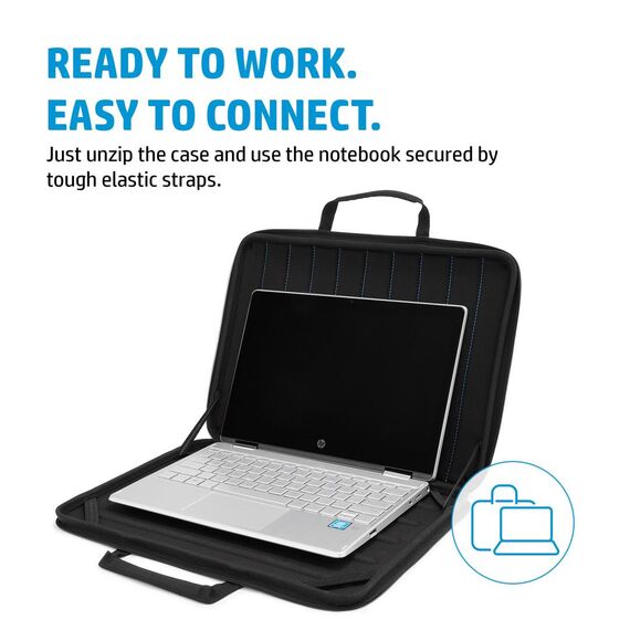 HP Mobility - Notebook carrying case - 14" - black - fo | 4U9G9AA