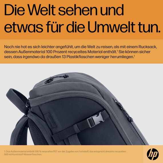 HP Travel - Notebook carrying backpack - up to 15.6" -  | 6H2D8AA