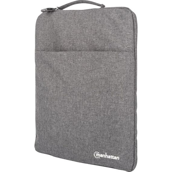 Manhattan Seattle Laptop Sleeve 15.6", Grey, Padded, Ext | 439817