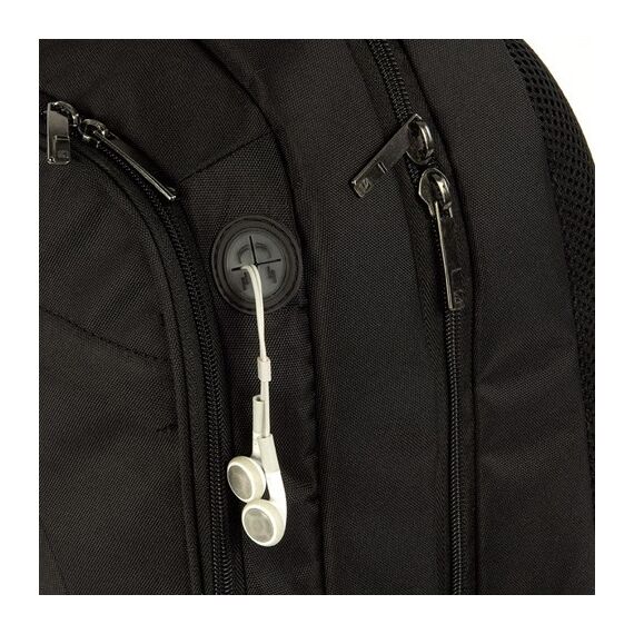 Tucano Lato Backpack - Notebook carrying backpack - 17" - | BLABK