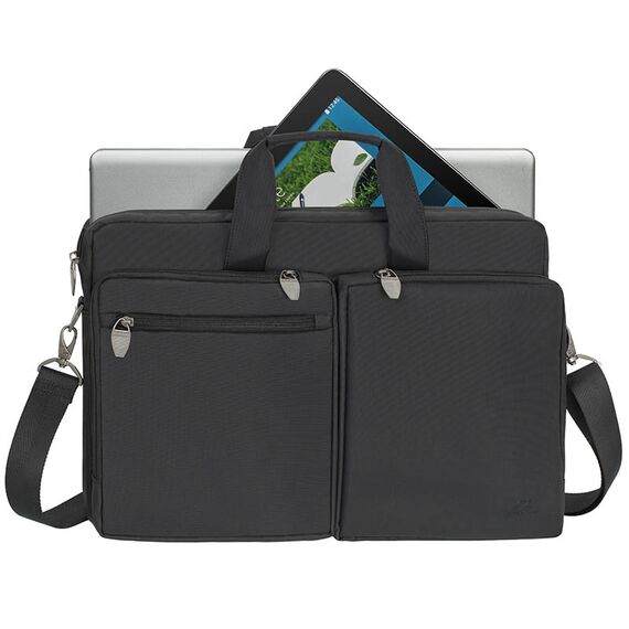 Riva Case Tiergarten 8550 - Notebook carrying case - | 8550 BLACK