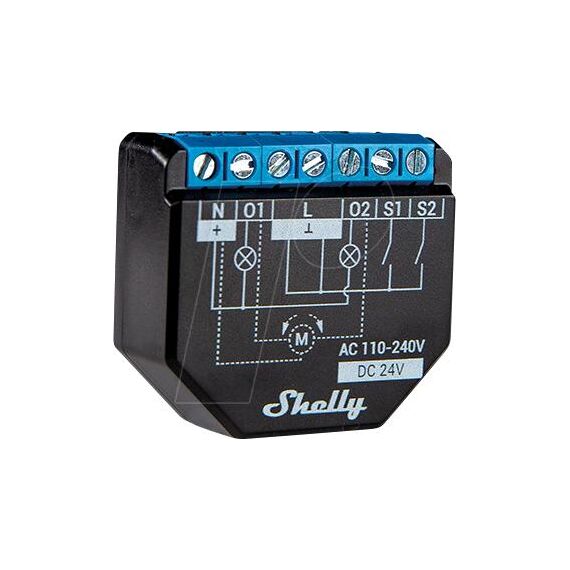 Shelly · Relais·"Plus 2PM"· WLAN Schaltaktor· 2 | Shelly_Plus_2PM