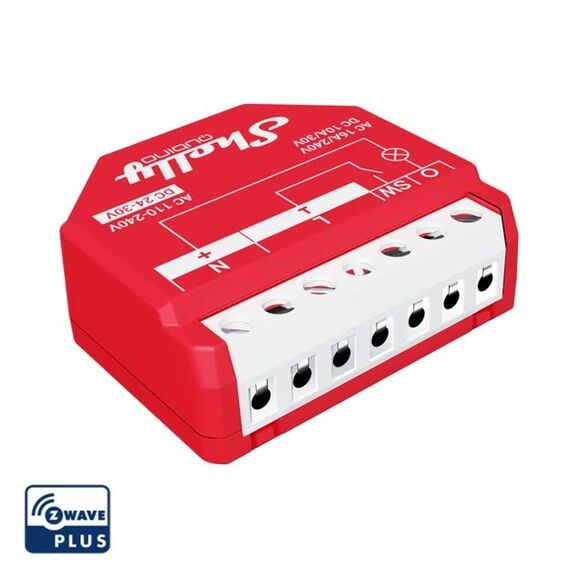 Shelly Qubino Wawe 1PM / Smart switch / Plastic /  | SHELLY_W_1PM