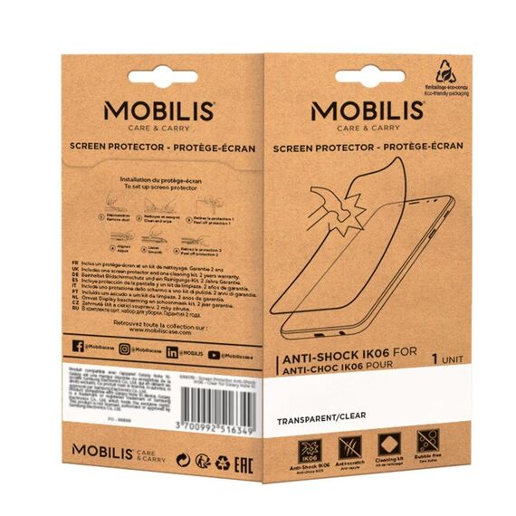 Mobilis - Screen protector for mobile phone - unbreakabl | 036301