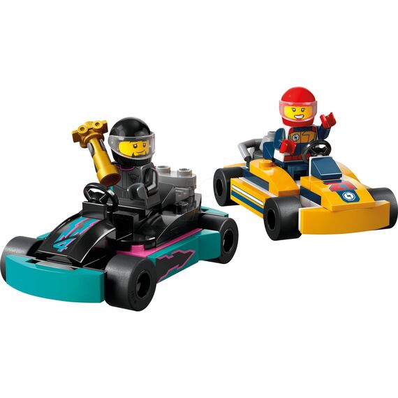 LEGO 60400 City Go-Karts mit Rennfahrern