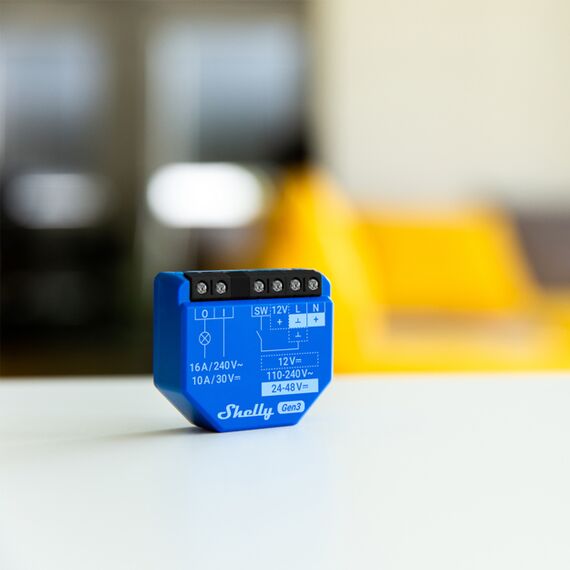 Shelly 1 Gen3 / Smart switch / 1P / Wireless / 24 | SHELLY_1_GEN3