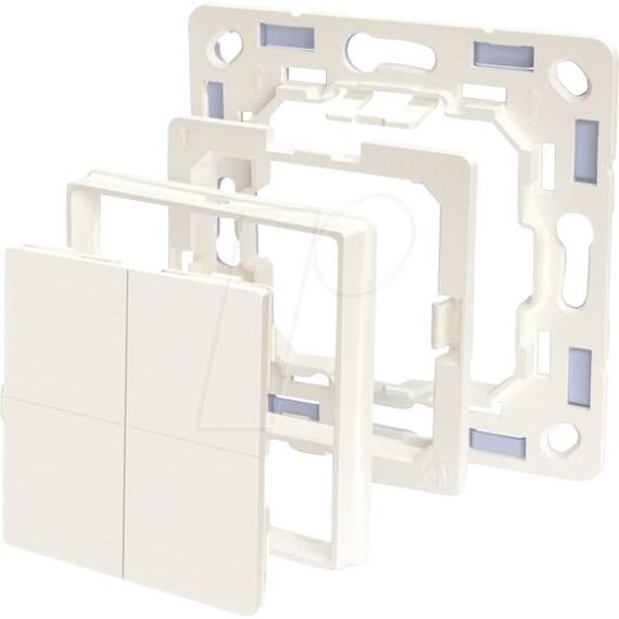 Shelly SHELLY_B_WS_4 / Buttons / Ivory / Plastic  | Shelly_B_WS_4