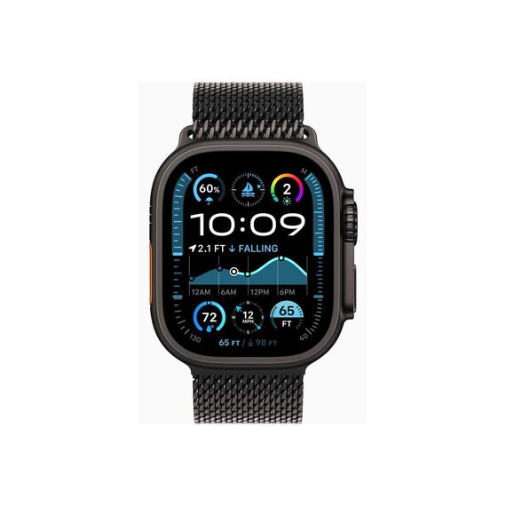 Apple Watch Ultra 2 - 49 mm - black titanium - smart  | MX5V3FD/A