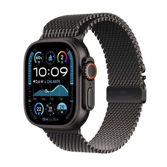 Apple Watch Ultra 2 - 49 mm - black titanium - smart  | MX5V3FD/A