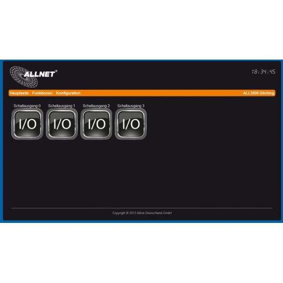 ALLNET ALL3500, 2.4 GHz, Wired &amp Wireless, Fast Et | ALL3500v2