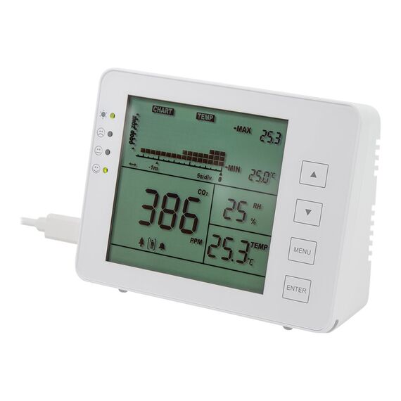 LogiLink SC0115 - Thermo-hygro-CO2 metre - digital