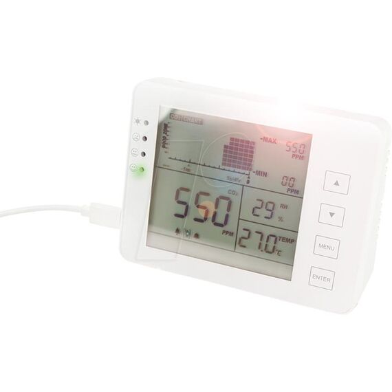 LogiLink SC0115 - Thermo-hygro-CO2 metre - digital