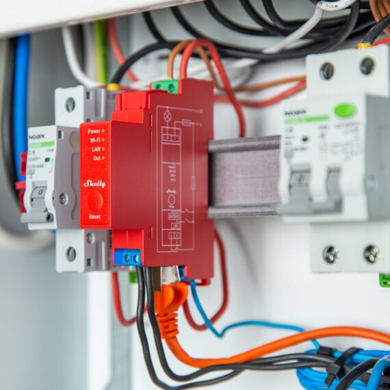 Shelly Pro 1PM / Solid-state relay / Pink / 802. | SHELLY_PRO_1PM