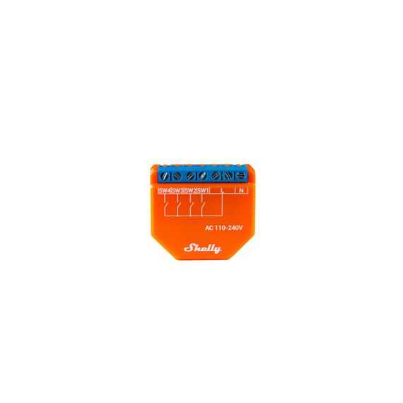 Shelly Plus i4 DC / Orange / 802.11b / 2.4 GH | Shelly_Plus_i4_DC