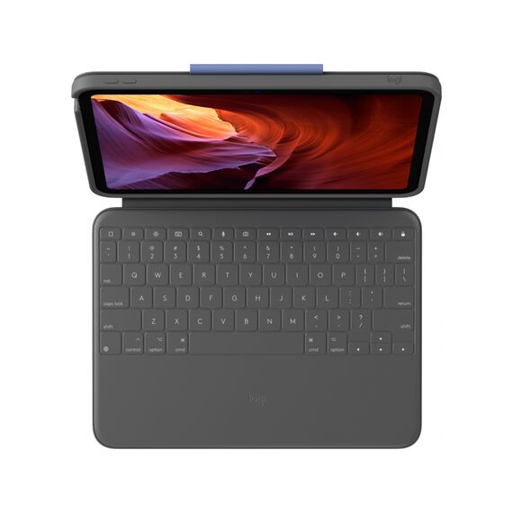 Logitech Rugged Folio - Keyboard and folio case - Ap | 920-011200