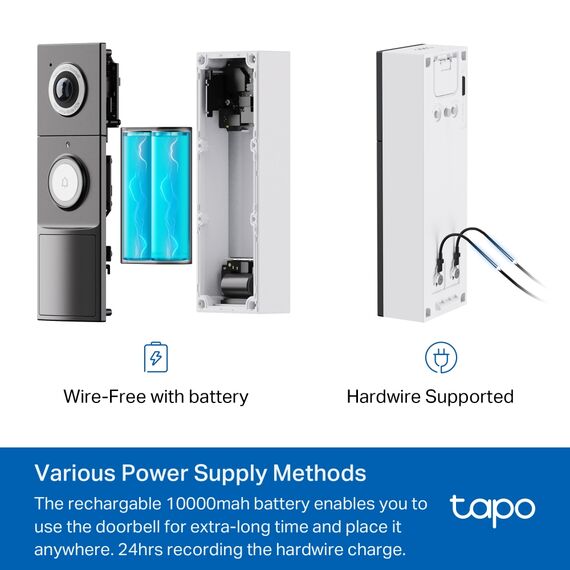 Tapo D235 V1 - Video Doorbell Camera Kit - smart door | TAPO D235