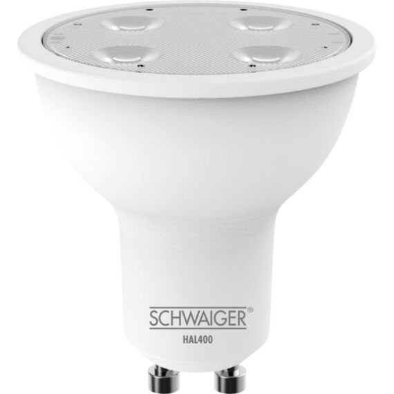 Schwaiger HAL400 / 4.8 W / 50 W / GU10 / 350 lm / 25000 h / Warm
