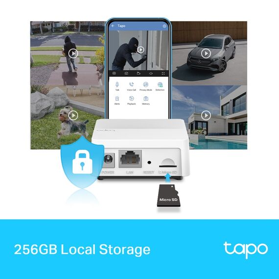 Tapo H200 V1 - Smart hub - wireless - Wi-Fi - 2.4 Ghz, 863.35 MHz