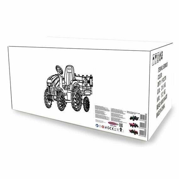 Jamara 460895 / Battery-powered / 3 yr(s) / 1 user(s) / 6 wheel(s