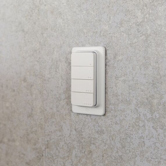Shelly BLU RC Button 4 / Smart button / White / P | Shelly_B_RC_4