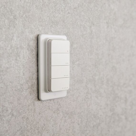 Shelly BLU RC Button 4 / Smart button / White / P | Shelly_B_RC_4