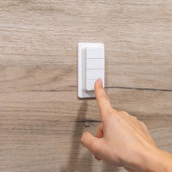 Shelly BLU RC Button 4 / Smart button / White / P | Shelly_B_RC_4