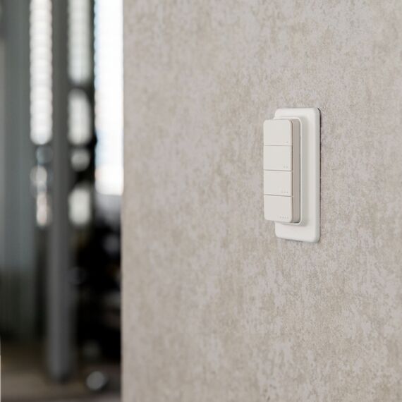 Shelly BLU RC Button 4 / Smart button / White / P | Shelly_B_RC_4