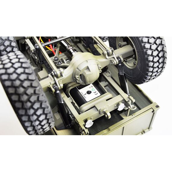 Amewi 22389 / Military truck / 1 12 / Electric engine / Lithium /
