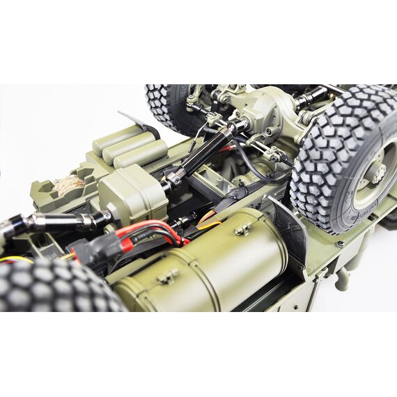 Amewi 22389 / Military truck / 1 12 / Electric engine / Lithium /