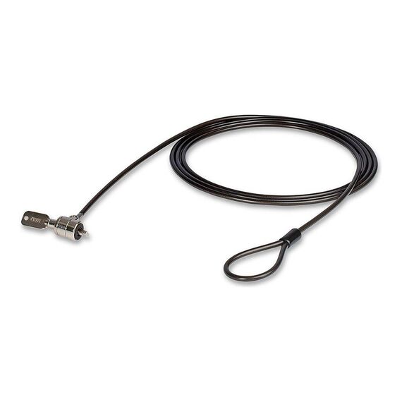 Lindy Security cable lock transparent black 2 21150