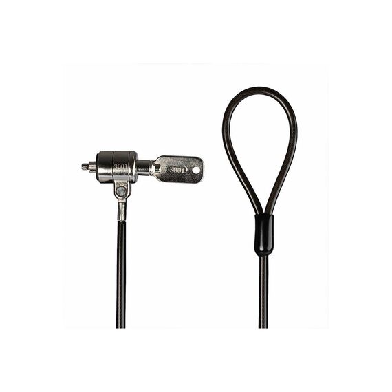 Lindy Security cable lock transparent black 2 21150