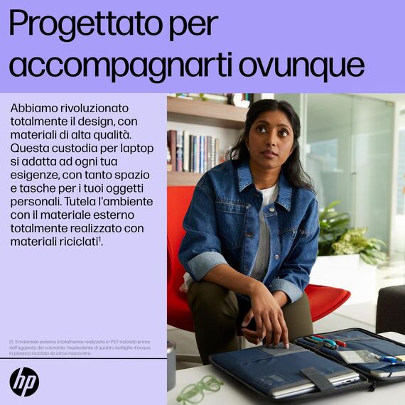 HP Renew Executive - Notebook sleeve - 14.1" - black -  | 6B8Y3AA