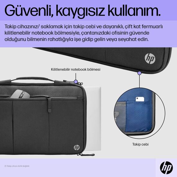 HP Renew Executive - Notebook sleeve - 14.1" - black -  | 6B8Y3AA