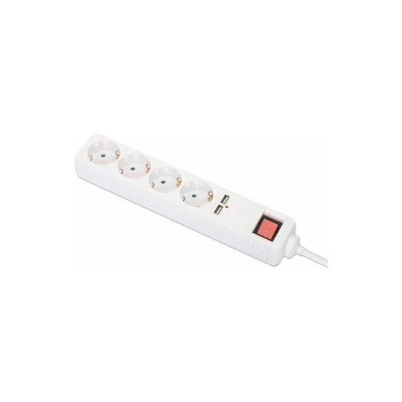 Manhattan Power Distribution Unit EU (2-pin), x4 gang/ou | 168342