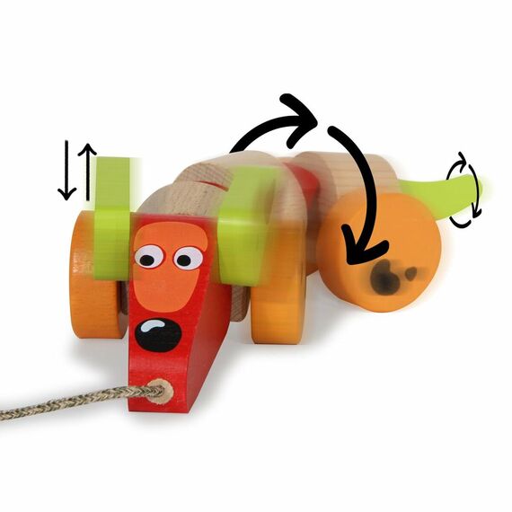 Jamara 460705 / 18 month(s) / Dog / 4 wheel(s) / Multicolour / 17