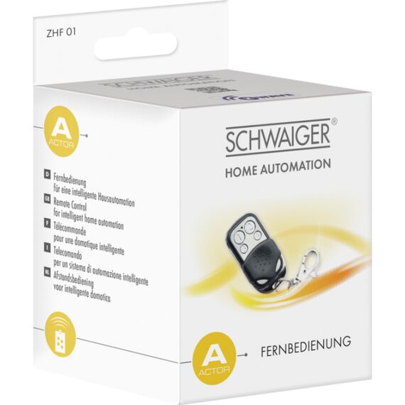 Schwaiger ZHF01 - Universal remote control - black