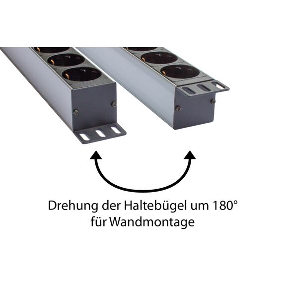 Good Connections - Power strip (rack-mountable) - 3600 | GC-N0087