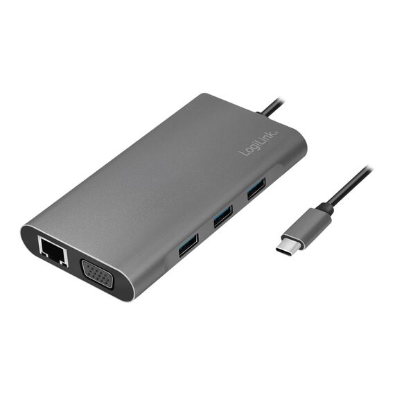 LogiLink - Docking station - USB-C 3.2 Gen 1 - VGA, HDMI | UA0383