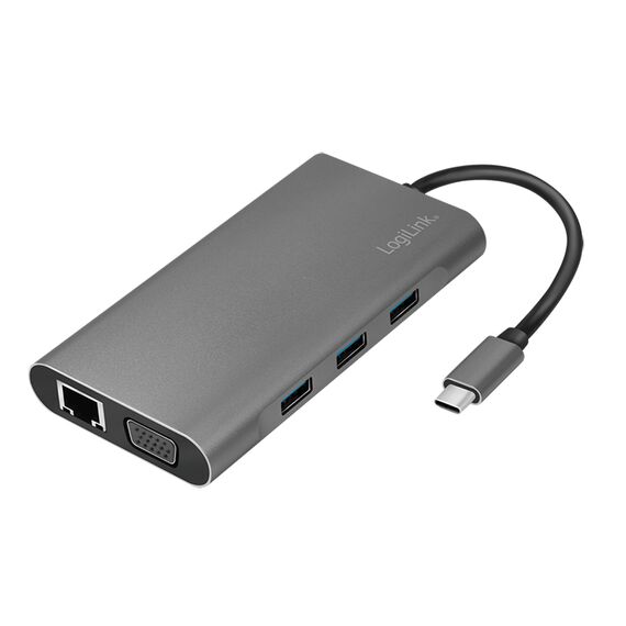 LogiLink - Docking station - USB-C 3.2 Gen 1 - VGA, HDMI | UA0383