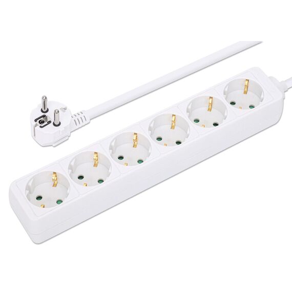 Manhattan Power Distribution Unit EU (2-pin), x6 gang/ou | 168304