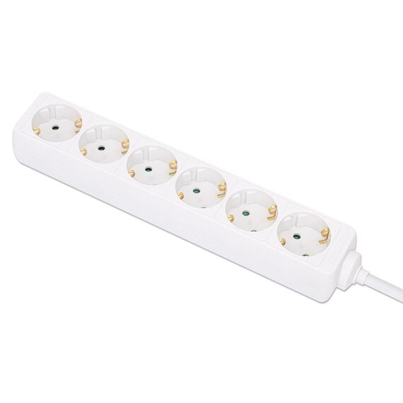 Manhattan Power Distribution Unit EU (2-pin), x6 gang/ou | 168304