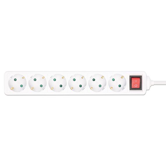 Manhattan Power Distribution Unit EU (2-pin), x6 gang/ou | 168335