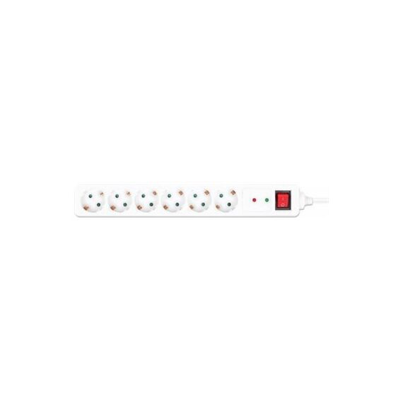 Manhattan Power Distribution Unit EU (2-pin), x6 gang/ou | 168311